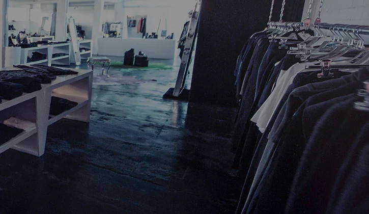 Dunkle Modeaufnahme aus dem Luxury Loft Mannheim